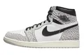 Air Jordan 1 Retro-High, OG-Gelb-Ocker (DZ5485-071, Black/Sail/Metallic Gold), Weiß, Grau, 46 EU