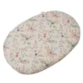 Aumüller Liegekissen Mauve Soft Flowers für Korbhöhlen - 50 cm Kissen Liegebett