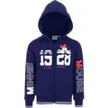 Disney Minnie Maus Hoodie sweater mit reißverschluss für Kinder 5 Jahre Blau