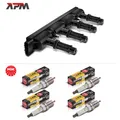 1x ZÜNDSPULE + NGK V-LINE 53 ZÜNDKERZEN FÜR CHEVROLET OPEL CORSA ASTRA MERIVA