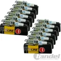 12x NGK ZÜNDKERZE V-LINE 53 passend für BMW 7er 8er E31 E32 750-850 M70 B50-56