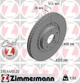 2x ZIMMERMANN 370.4405.20 Bremsscheibe für MAZDA