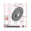 2x Bremsscheibe ZIMMERMANN 370.4405.20 passend für MAZDA
