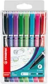 STABILO - Fineliner mit gefederter Spitze - SENSOR F - fein - 8er Pack