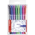 Fineliner STABILO SENSOR F COLORTANGLE Edition fein 8er Pack Feinschreiber
