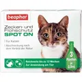 Beaphar Zecken- und Flohschutz Spot on für Katzen 3 x 0,8 ml