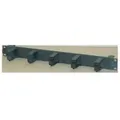 Apra-Gruppe apraNET - Kabelführungsplatte für Schaltschrank - Schwarz, RAL 9005 - 1U - 48,3 cm (19") (21-3145-80)