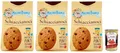 Italian Gourmet Bundle Schiaccianoci 3x 300g + Italian Gourmet Polpa – Italienische Kekse mit Nüssen und dunkler Schokolade, Frühstückskekse, Kaffeegebäck, Süßgebäck, Keks Vorratspackung, 900g