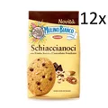 12x Mulino Bianco Schiaccianoci Kekse mit Früchten und dunkler Schokolade 300g