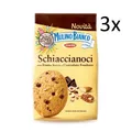 3x Mulino Bianco Schiaccianoci Kekse mit Früchten und dunkler Schokolade 300g