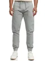 Indicode Herren Nizar Stretchhose | Herrenhose Denim Stretch Jeans Freizeithose Lt Grey, XXL