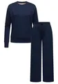 Ragwear Sweater Set Delje (Set, 2-tlg., 2er-Pack) Damen Set aus weiter Hose und Pullover, navy