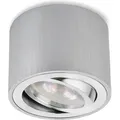 LED Aufbauspot rund Alu geb. 5Watt warmweiß dimmbar