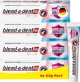 blend-a-dent Plus antibak. Premium Haftcreme, frischer Geschmack4er Pack (4x40g)