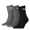 PUMA Unisex Sportsocken - Short Crew Socks, Tennissocken, einfarbig, Vorteils...