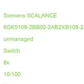 Siemens SCALANCE 6GK5108-2BB00-2AB2XB108-2 unmanaged Switch 8x 10/100 Mbits 6GK5