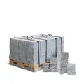 Palette 1000 kg Granit Pflastersteine 10×10×8 cm – gesägt | gespalten geflammt