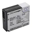 vhbw Akku kompatibel mit Panasonic Lumix DMC-GF3K, DC-G100, DC-G110, DC-G100D, DC-TZ91, DMC-GF3C, DMC-GF3 Kamera (980 mAh, 7,4 V, Li-Ion)