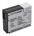 vhbw passend für Panasonic Lumix DMC-GF3K, DC-G100, DC-G110, DC-G100D, Kamera-Akku Akku Li-Ion 980 mAh, Leistungsfähiger Austausch-Akku für Digitalkamera, Spiegelreflexkamera