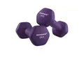 SONGMICS Kurzhantel Hanteln, (2er Set Neopren-Beschichtung, Hantelset, Kurzhanteln, Hexagon), 2 x 2 kg, Krafttraining, Workout, Fitnesstraining, für Zuhause