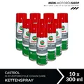 Castrol Chain Spray O-R Motorcycle Chain Care Kettenspray Motorrad 10x400 ML