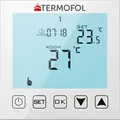 Termofol Heizungsthermostat, Heizkörperthermostat IP20, Thermostat für Heizfolie Fußbodenheizung, TF-H1 Weiß - Weiß