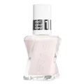 Gel by Essie Nagellack, langanhaltender Nagellack mit glänzendem Finish, Professionelle Nagellackfarbe, Maniküre ohne UV-Licht & bis zu 15 Tage Halt, Farbe: Nr. 138 pre-show jitters, Weiß, 1 x 13,5 ml