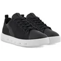 Ecco Street 720 (Leder/Mesh, robust, wasserdicht) schwarz Damen Sneaker schwarz 40 EU