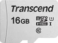 Transcend Premium 300S microSDHC-Karte 16 GB Class 10, UHS-I, UHS-Class 1 inkl. SD-Adapter