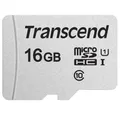 Transcend Transcen microSDHC-Karte 16GB TS16GUSD300S-A Speicherkarte (inkl. SD-Adapter)