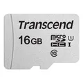 Transcend MicroSDHC 16GB UHS-I U1 300S Speicherkarte 95 MB/s Lesegeschwindigkeit