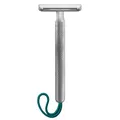 MÜHLE Companion Rasierhobel - Unisex Sicherheitsrasierer mit türkiser Kordel - nachhaltige, umweltschonende Rasur