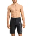 PUMA Herren Lange Boardshorts Badebekleidung, Schwarz, L EU