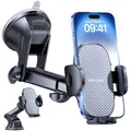 Miracase Handyhalterung Auto[Stärkst Saugnapf] Handyhalter fürs Auto 360° Drehbar, Armaturenbrett Windschutzscheibe KFZ Handy Halterung Kits für iPhone Galaxy Alle Smartphones