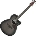 Ibanez AAM70CE-TBN Transparent Charcoal Burst