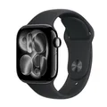 Apple Watch 11 42mm GPS Alu S/M Sportarmband diamantschwarz/sch