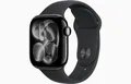 Apple Watch Series 11 (GPS) 42 mm, Diamantschwarz Aluminiumgehäuse + schwarzes