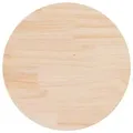 vidaXL Tischplatte Ø70x2,5 cm Massivholz Kiefer