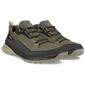 Ecco ULT-TRN Low (wasserdicht, Nubukleder) schwarz/dunkelgrün Herren Wanderschuh grün 42 EU