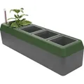 Biogreen Fensterbank-kräuterbeet Provence Kunststoff 42 X 12 X 11 Cm Grau-grün