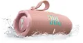 JBL Charge 6, tragbarer Bluetooth-Lautsprecher, 28 Stunden Akkulaufzeit, IP68 wasserdicht, Staub- und stoßfest, JBL Pro Sound mit AI Sound Boost, Auracast Multi-Speaker, Pink