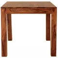 Esstisch Gani 80x80 aus indischem Sheesham-Massivholz