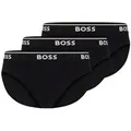 BOSS 3P Power Brief Schwarz Baumwolle Medium Herren