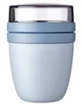 Mepal Aufbewahrungsschüssel Lunchpot ELLIPSE, Blau, Ø 11 cm, Polypropylen