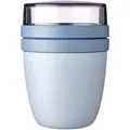 MEPAL Speisebehälter Ellipse nordic blue 0,5 + 0,2 l, 1 St.