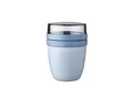MEPAL Lunchpot Ellipse - Nordic Blue - 500 ml + 200 ml