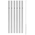 WMF Trinkhalm Baric 6tlg. Cromargan Silber