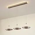 Lucande LED 'Kolo' dimmbar (Modern) in Braun (3 flammig, ), Wohnzimmerleuchte