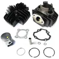 TECNIUM Zylinder-Kolben-Kit + Zylinderkopf - für Yamaha PW80 PW cylinder kit hea