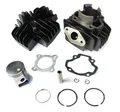 TECNIUM 0303162A Zylinder-Kolben-Kit + Zylinderkopf - kompatibel mit Yamaha PW80